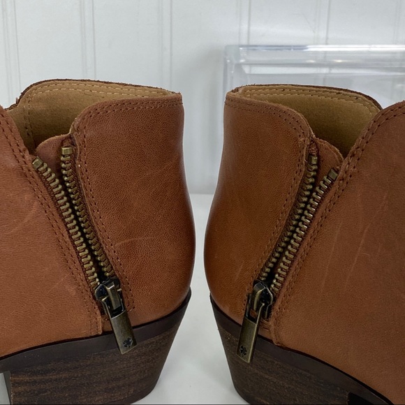 Lucky Brand Burklee Double ZIP Ankle Bootie 8.5 - Picture 7 of 11